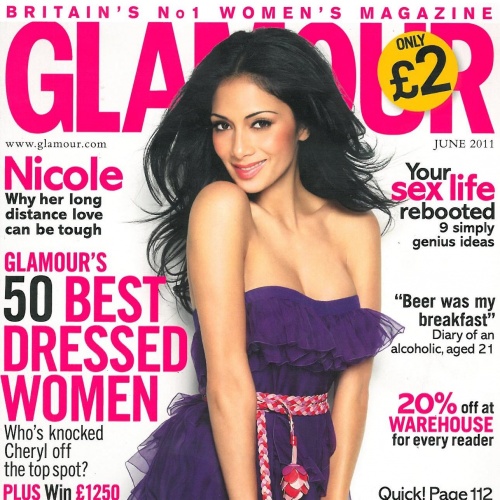 Nicole Scherzinger - Glamour Magazine