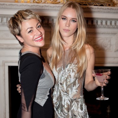 Jaime Winstone and Mary Charteris