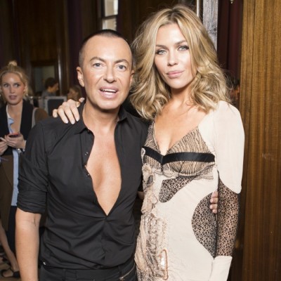 Abbey Clancy - Julien Macdonald SS14 LFW