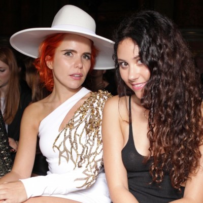 Paloma Faith & Eliza Doolittle  - Julien Macdonald SS14 LFW